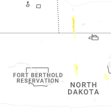 Regional Hail Map for Minot, ND - Sunday, September 14, 2025