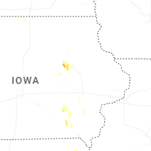 Regional Hail Map for Cedar Rapids, IA - Monday, September 15, 2025