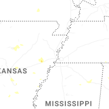 Regional Hail Map for Memphis, TN - Friday, September 19, 2025
