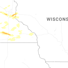 Regional Hail Map for La Crosse, WI - Sunday, September 21, 2025