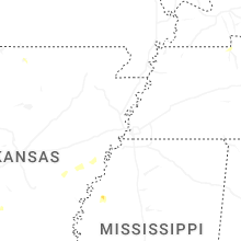 Regional Hail Map for Memphis, TN - Monday, September 22, 2025