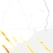 Regional Hail Map for Houston, TX - Saturday, November 1, 2025