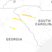 Regional Hail Map for Augusta, GA - Saturday, November 8, 2025