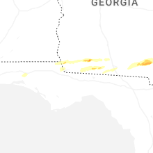 Regional Hail Map for Tallahassee, FL - Sunday, November 9, 2025