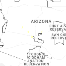 Regional Hail Map for Phoenix, AZ - Tuesday, November 18, 2025