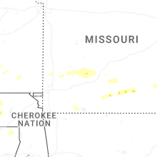 Regional Hail Map for Springfield, MO - Wednesday, November 19, 2025