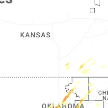 Regional Hail Map for Wichita, KS - Wednesday, November 19, 2025