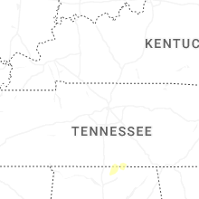 Regional Hail Map for Nashville, TN - Thursday, December 18, 2025