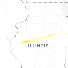Regional Hail Map for Peoria, IL - Sunday, December 28, 2025