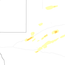 Regional Hail Map for Odessa, TX - Friday, February 13, 2026