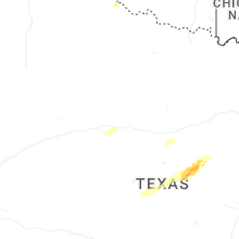 Regional Hail Map for Abilene, TX - Saturday, February 14, 2026