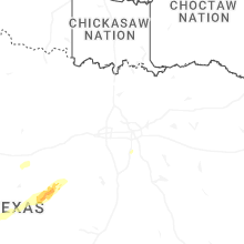 Regional Hail Map for Dallas, TX - Saturday, February 14, 2026