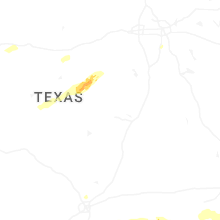 Regional Hail Map for Killeen, TX - Saturday, February 14, 2026