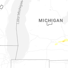 Regional Hail Map for Grand Rapids, MI - Wednesday, February 18, 2026