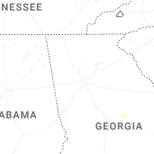 Regional Hail Map for Atlanta, GA - Saturday, February 21, 2026