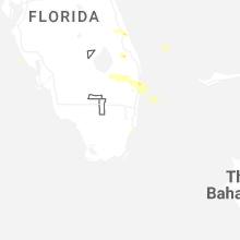 Regional Hail Map for Miami, FL - Saturday, February 28, 2026