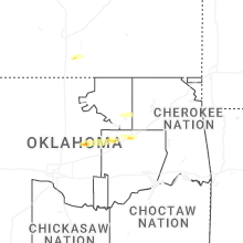 Regional Hail Map for Tulsa, OK - Sunday, March 1, 2026