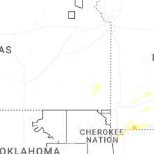 Regional Hail Map for Chanute, KS - Wednesday, March 4, 2026