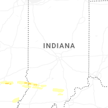 Regional Hail Map for Indianapolis, IN - Wednesday, March 4, 2026
