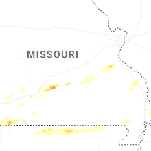 Regional Hail Map for Salem, MO - Wednesday, March 4, 2026