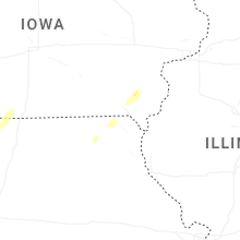 Regional Hail Map for Kahoka, MO - Thursday, March 5, 2026