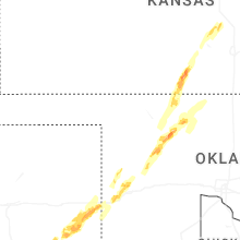 Regional Hail Map for Woodward, OK - Thursday, March 5, 2026