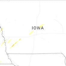 Regional Hail Map for Des Moines, IA - Friday, March 6, 2026