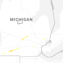 Regional Hail Map for Flint, MI - Friday, March 6, 2026