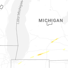 Regional Hail Map for Grand Rapids, MI - Friday, March 6, 2026