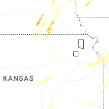 Regional Hail Map for Manhattan, KS - Friday, March 6, 2026