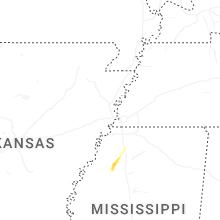 Regional Hail Map for Memphis, TN - Friday, March 6, 2026