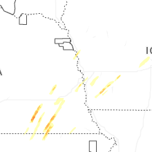 Regional Hail Map for Omaha, NE - Friday, March 6, 2026