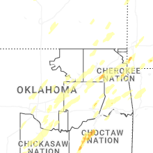 Regional Hail Map for Tulsa, OK - Friday, March 6, 2026