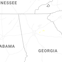 Regional Hail Map for Atlanta, GA - Saturday, March 7, 2026