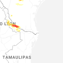 Regional Hail Map for Brownsville, TX - Saturday, March 7, 2026