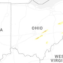 Regional Hail Map for Columbus, OH - Saturday, March 7, 2026