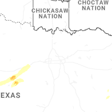Regional Hail Map for Dallas, TX - Saturday, March 7, 2026