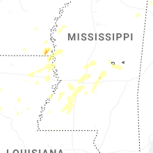 Regional Hail Map for Jackson, MS - Saturday, March 7, 2026