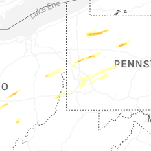 Regional Hail Map for Pittsburgh, PA - Saturday, March 7, 2026