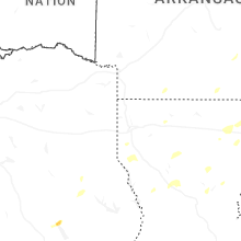 Regional Hail Map for Shreveport, LA - Saturday, March 7, 2026