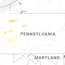 Regional Hail Map for State College, PA - Saturday, March 7, 2026