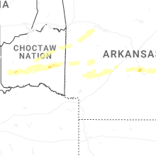 Regional Hail Map for Nashville, AR - Monday, March 9, 2026