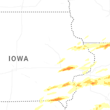 Regional Hail Map for Cedar Rapids, IA - Tuesday, March 10, 2026
