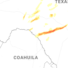 Regional Hail Map for Del Rio, TX - Tuesday, March 10, 2026