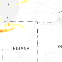 Hail Map for fort-wayne-in 2026-03-10