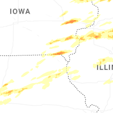 Regional Hail Map for Kahoka, MO - Tuesday, March 10, 2026