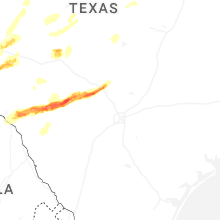 Regional Hail Map for San Antonio, TX - Tuesday, March 10, 2026