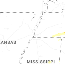 Regional Hail Map for Memphis, TN - Wednesday, March 11, 2026