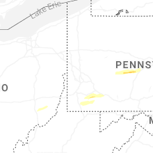 Regional Hail Map for Pittsburgh, PA - Wednesday, March 11, 2026