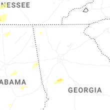 Regional Hail Map for Atlanta, GA - Sunday, March 15, 2026